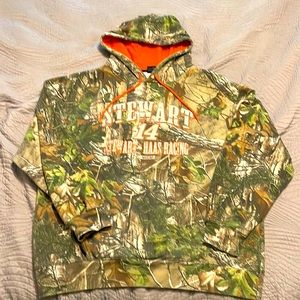 Chase Authentics Tony Stewart Camo Hoodie With Built In Koozie